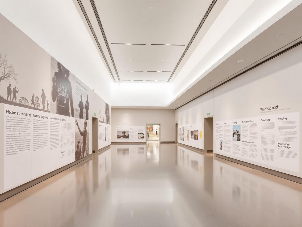 Exhibition graphics & wayfinding
